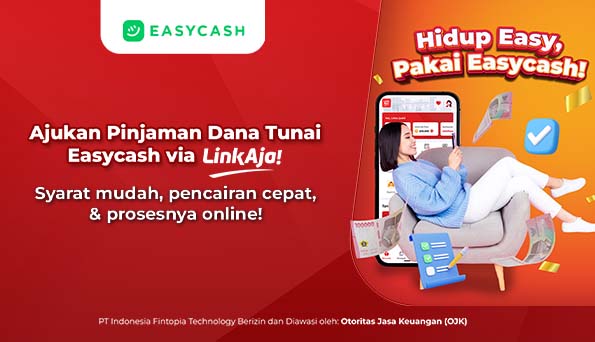 Image Artikel Pinjaman Online Bunga Rendah Easycash Kini Hadir di LinkAja LinkAja